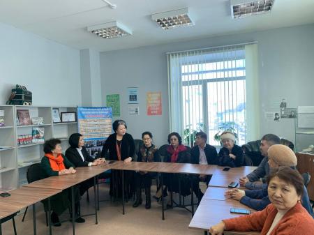 АҒА БУЫНМЕН ЖҮЗДЕСТІ 